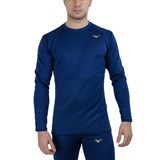 Mizuno THERMAL CHARGE BT LONGSLEEVE Утепленный лонгслив Темно-синий - фото 298073