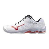 Mizuno WAVE VOLTAGE 2 Кроссовки волейбольные Белый/Красный - фото 298091