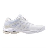 Mizuno WAVE VOLTAGE 2 (W) Кроссовки волейбольные женские Белый/Серебристый - фото 298096