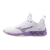 Mizuno WAVE LUMINOUS 3 (W) Кроссовки волейбольные женские Белый/Фиолетовый - фото 298106