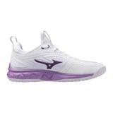 Mizuno WAVE LUMINOUS 3 (W) Кроссовки волейбольные женские Белый/Фиолетовый - фото 298108