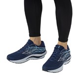 Mizuno WAVE INSPIRE XX Кроссовки беговые Темно-синий/Голубой - фото 298333