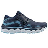 Mizuno WAVE HORIZON 7 (W) Кроссовки беговые женские Темно-синий/Голубой - фото 298341