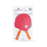 Double Fish 036A Набор для настольного тенниса (2 ракетки + 3 мяча) - фото 298538