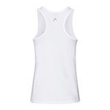 Head CLUB TANK TOP (W) Майка теннисная женская Белый - фото 298661