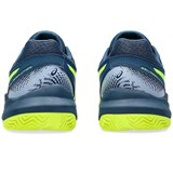 Asics GEL-RESOLUTION 9 CLAY (GS) Кроссовки теннисные Темно-синий/Желтый - фото 298688