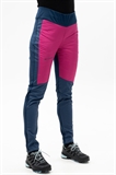 Nordski HYBRID PRO (W) BLUE/FUCHSIA Брюки спортивные женские Темно-синий/Розовый - фото 298801