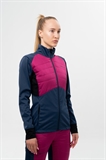 Nordski HYBRID PRO (W) BLUE/FUCHSIA Куртка спортивная женская Темно-синий/Розовый - фото 298807