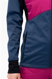 Nordski HYBRID PRO (W) BLUE/FUCHSIA Куртка спортивная женская Темно-синий/Розовый - фото 298809