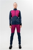 Nordski HYBRID PRO (W) BLUE/FUCHSIA Куртка спортивная женская Темно-синий/Розовый - фото 298812