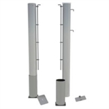 Sportwerk SpW-AT-3 Теннисные стойки стационарные алюминиевые - фото 298902