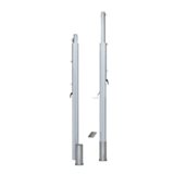 Sportwerk SpW-AUS-11 Профессиональные телескопические волейбольные стойки со скрытым механизмом натяжения сетки, алюминиевые - фото 298907