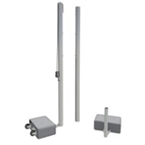 Sportwerk SpW-AUS-8 Универсальные стойки мобильные с противовесами, на колесах, алюминиевые - фото 298913