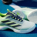 Adidas AVACOURT 2 (W) Кроссовки теннисные женские Зеленый/Черный - фото 298979