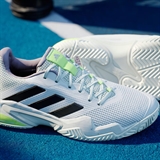 Adidas BARRICADE 13 (W) Кроссовки теннисные женские Белый/Черный - фото 298989