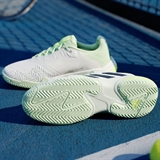 Adidas BARRICADE 13 Кроссовки теннисные Белый//Зеленый/Черный - фото 299008