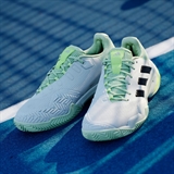 Adidas BARRICADE 13 Кроссовки теннисные Белый//Зеленый/Черный - фото 299009