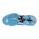 Mizuno WAVE VOLTAGE 2 MID Кроссовки волейбольные Синий/Белый - фото 299149