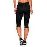 Asics SILVER KNEE TIGHT (W) Тайтсы женские Черный/Белый - фото 299163