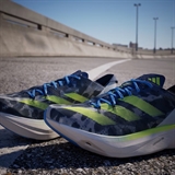 Adidas ADIZERO ADIOS PRO 3 Кроссовки беговые Голубой/Желтый - фото 299365 Adidas ADIZERO ADIOS PRO 3 Кроссовки беговые Голубой/Желтый - фото 299365