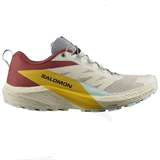 Salomon SENSE RIDE 5 (W) Кроссовки беговые женские Бежевый/Желтый/Красный - фото 299596