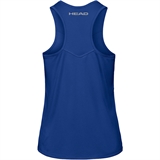 Head EASY COURT TANK TOP (W) Майка теннисная женская Синий - фото 299655