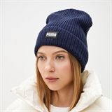 Puma RIBBED CLASSIC CUFF BEANIE Шапка Темно-синий - фото 299841