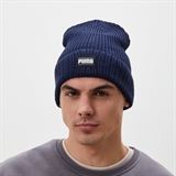 Puma RIBBED CLASSIC CUFF BEANIE Шапка Темно-синий - фото 299842