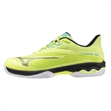 Mizuno WAVE EXCEED LIGHT 2 CC Кроссовки теннисные Салатовый/Голубой - фото 299851
