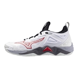 Mizuno WAVE MOMENTUM 3 Кроссовки волейбольные Белый/Серый/Красный - фото 299934 Mizuno WAVE MOMENTUM 3 Кроссовки волейбольные Белый/Серый/Красный - фото 299934