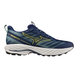 Mizuno WAVE RIDER GTX 2 Кроссовки беговые Синий/Голубой/Желтый - фото 299941