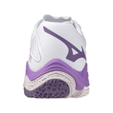Mizuno WAVE LIGHTNING Z8 (W) Кроссовки волейбольные женские Белый/Фиолетовый - фото 299976
