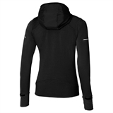 Mizuno WARMALITE HYBRID (W) Утепленный лонгслив с капюшоном женский Черный - фото 300001