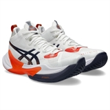 Asics METARISE 2 Кроссовки волейбольные Белый/Темно-синий/Оранжевый - фото 300028