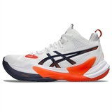 Asics METARISE 2 Кроссовки волейбольные Белый/Темно-синий/Оранжевый - фото 300034