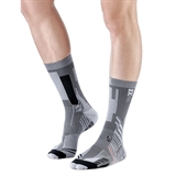 Moretan ROLLERS Носки беговые высокие Серый/Черный - фото 300332