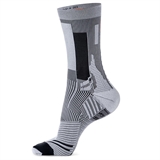 Moretan ROLLERS Носки беговые высокие Серый/Черный - фото 300334