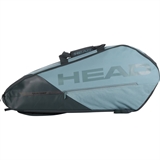 Head TOUR RACQUET BAG M Сумка для ракеток Серый/Голубой - фото 300409