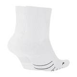 Nike MULTIPLIER RUNNING ANKLE SOCKS Носки беговые (2 пары) Белый/Черный - фото 300429