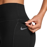 Nike EPIC FAST MID-RISE POCKET RUNNING LEGGINGS (W) Леггинсы женские Черный - фото 300523