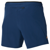 Mizuno ALPHA 5.5 SHORT Шорты беговые Темно-синий/Оранжевый - фото 301095 Mizuno ALPHA 5.5 SHORT Шорты беговые Темно-синий/Оранжевый - фото 301095