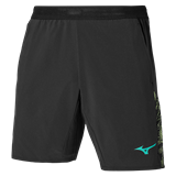 Mizuno MUGEN 8 IN AMPLIFY SHORT Шорты теннисные Черный - фото 301102