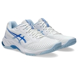 Asics NETBURNER BALLISTIC FF 3 (W) Кроссовки волейбольные женские Белый/Голубой - фото 301589