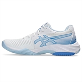 Asics NETBURNER BALLISTIC FF 3 (W) Кроссовки волейбольные женские Белый/Голубой - фото 301591