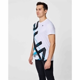 Nordski RUN DEEP Футболка беговая Белый/Темно-синий/Голубой - фото 301662