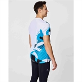 Nordski RUN DEEP Футболка беговая Белый/Темно-синий/Голубой - фото 301663