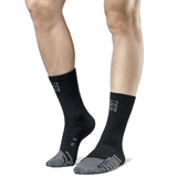 Moretan TREK MEDIUM Носки беговые высокие Черный/Серый - фото 301794