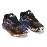 Joma POINT Кроссовки теннисные Черный/Оранжевый/Синий - фото 301901