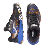 Joma POINT Кроссовки теннисные Черный/Оранжевый/Синий - фото 301903