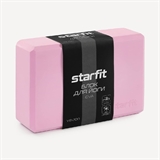 Starfit YB-200 EVA Блок для йоги Розовый пастель - фото 302186